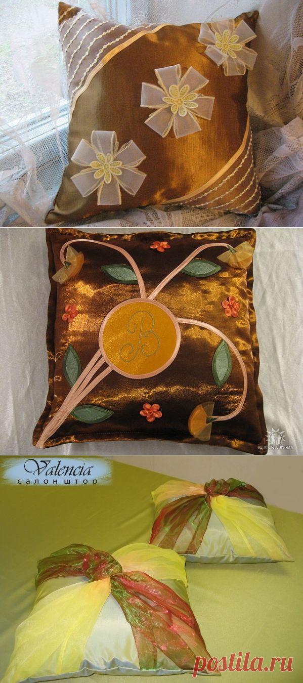 Декоративные подушки