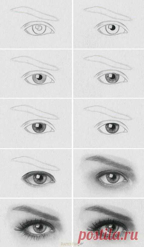 20 Amazing Eye Drawing Tutorials & Ideas