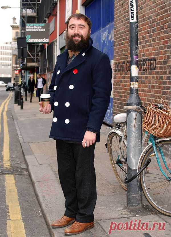 Неожиданный цвет пуговиц... / Мужская мода / Модный сайт о стильной переделке одежды и интерьера