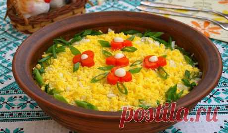 Праздничный салат Мимоза со свежей горбушей. Простые и быстрые рецепты - Кейс советов