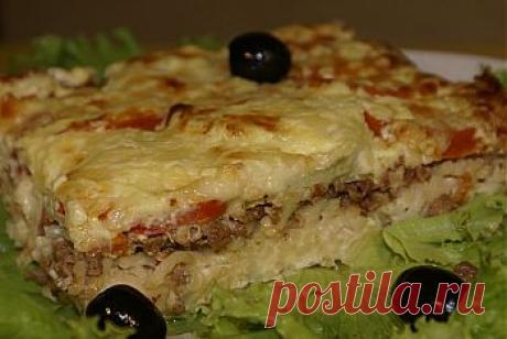 Детская запеканка из мяса и капусты. - Запеканка с мясом, рыбой . 1001 ЕДА вкусные рецепты с фото!