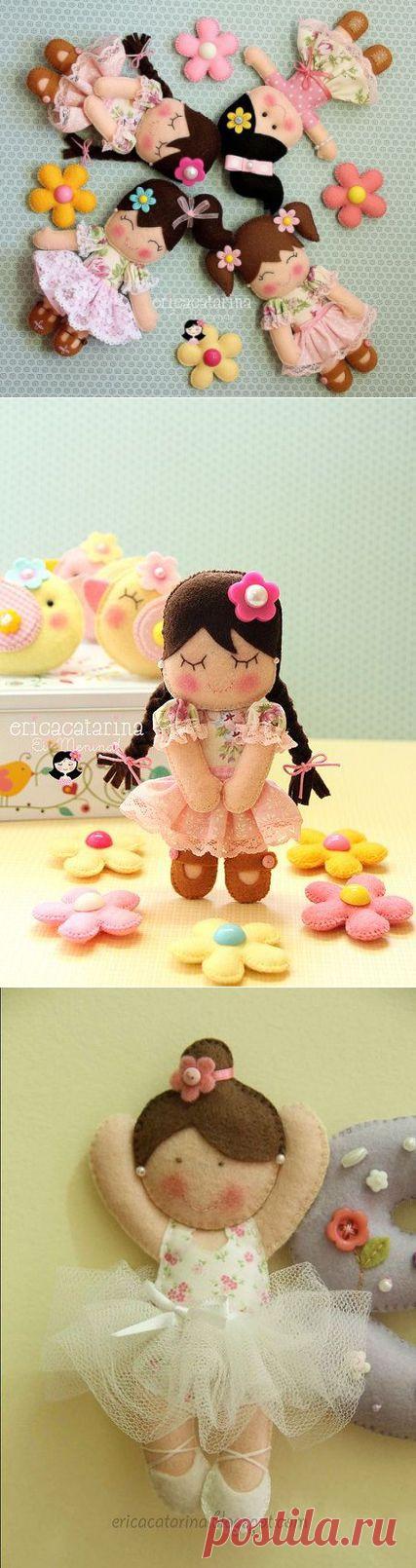 Куколки из фетра | Умелые ручки