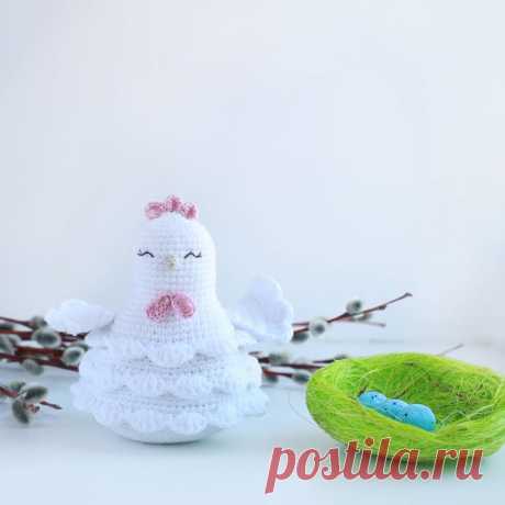 PDF Пасхальная курочка. Amigurumi crochet pattern. Бесплатная схема вязания амигуруми крючком. Игрушки своими руками! Курица, chicken pollito, pintinho, poussin, küken, hühnchen, pisklę, tavuk, kyckling, poulet, курча. #амигуруми #amigurumi #amigurumidoll #amigurumipattern #freepattern #freecrochetpatterns #crochetpattern #crochetdoll #crochettutorial #patternsforcrochet #вязание #вязаниекрючком #handmadedoll #рукоделие #ручнаяработа #pattern #tutorial #häkeln #amigurumis #diy #tutorialcrochet