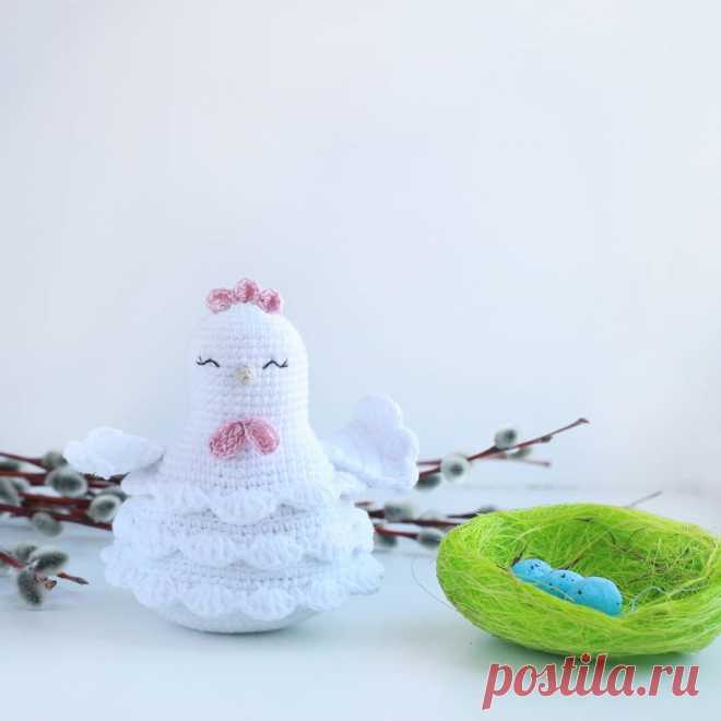 PDF Пасхальная курочка. Amigurumi crochet pattern. Бесплатная схема вязания амигуруми крючком. Игрушки своими руками! Курица, chicken pollito, pintinho, poussin, küken, hühnchen, pisklę, tavuk, kyckling, poulet, курча. #амигуруми #amigurumi #amigurumidoll #amigurumipattern #freepattern #freecrochetpatterns #crochetpattern #crochetdoll #crochettutorial #patternsforcrochet #вязание #вязаниекрючком #handmadedoll #рукоделие #ручнаяработа #pattern #tutorial #häkeln #amigurumis #diy #tutorialcrochet