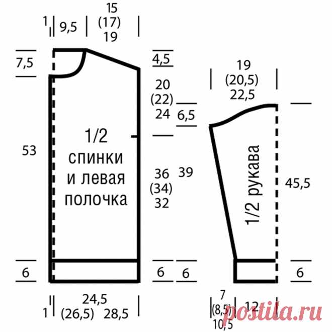 Кардиган с крупным рельефным узором - схема вязания спицами. Вяжем Кардиганы на Verena.ru