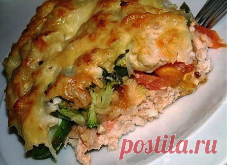 Кулинарные Рецепты: Запеканка с курицей и овощами
