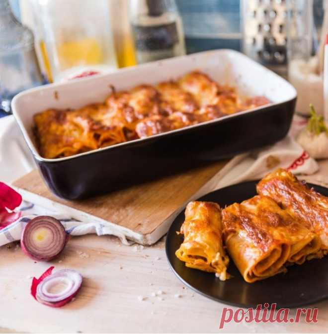 Лазанья–роллы