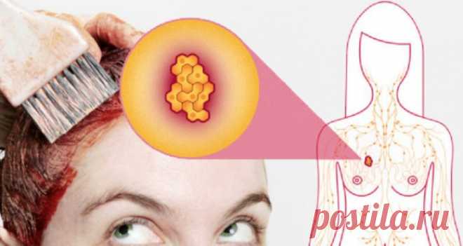 Предупреждение: окрашивание волос, средства для выравнивания и релаксанты для волос могут увеличить риск развития рака молочной железы