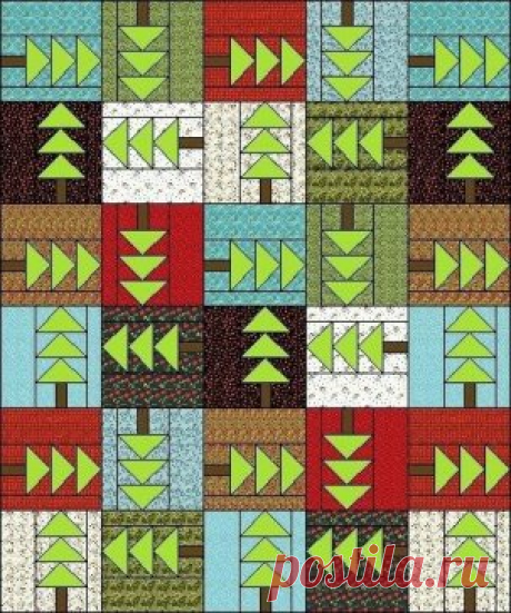 Дорожка и одеяло по одной схеме
источник:https://www.bloglovin.com/blogs/trends-traditions-132..