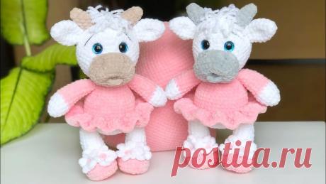 Заканчиваем вязать красивую нежную коровку от канала "Татьяна Мединцева. Вязание" Часть-4
https://www.youtube.com/watch?v=XyjJgZl4law