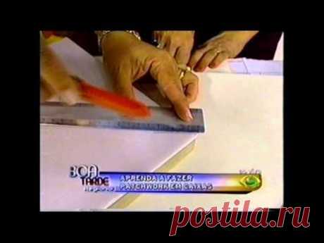Aula de patchwork embutido - Boa tarde regional - 07-09-2011
