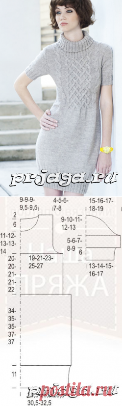 Вязаные платья для женщин