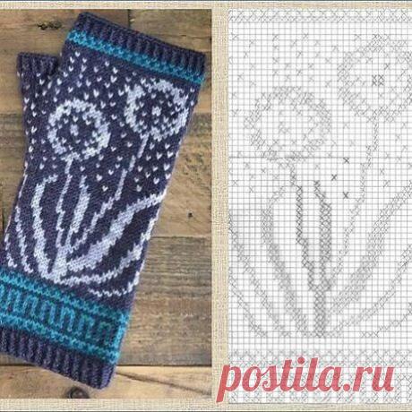 Оригинальные узоры для спиц