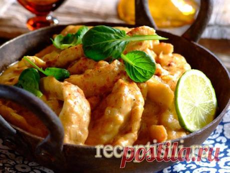 Курица в сметанном соусе | Кулинарные рецепты с фото на Рецептыши.ру