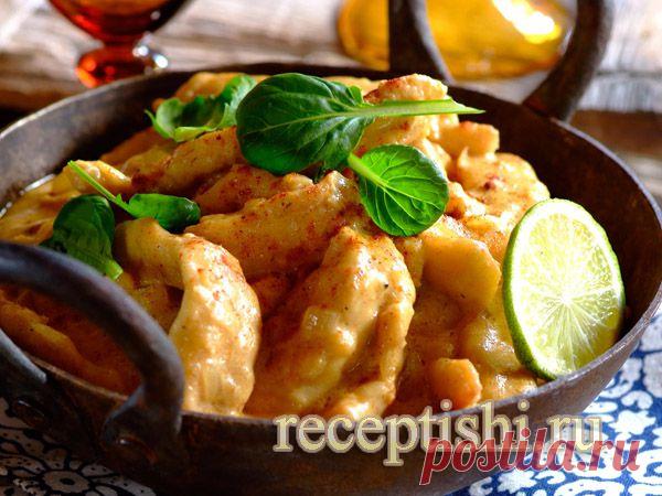 Курица в сметанном соусе | Кулинарные рецепты с фото на Рецептыши.ру