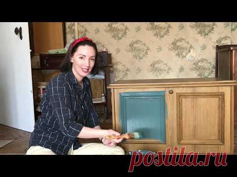 DIY переделка мебели - как перекрасить комод, все этапы