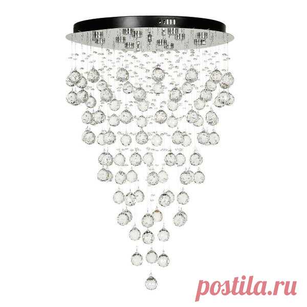 Каскадная светодиодная люстра Arti Lampadari Flusso L 1.4.55.601 N купить в Екатеринбурге в интернет-магазине Экспо-Свет