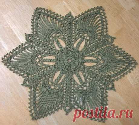 Описание вязания и схемы салфеток крючком - Crochet.Modnoe Vyazanie ru.rom