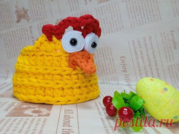 Создаем корзинку «Пасхальная курочка» | Журнал Ярмарки Мастеров