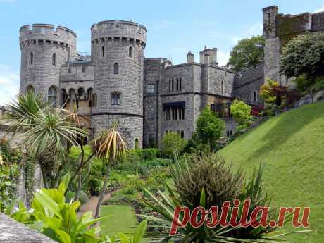 Дворцы и замки Англии: Замок Виндзор (Windsor Castle).