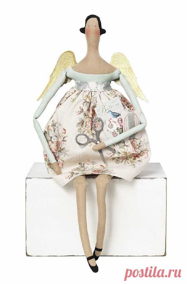 Выкройка Homemade Angel – Ангел домашних поделок из новой книги Тони Финнангер
