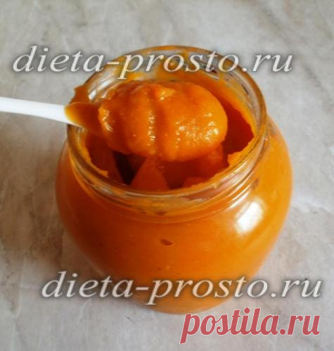 Тыквенный джем по Дюкану