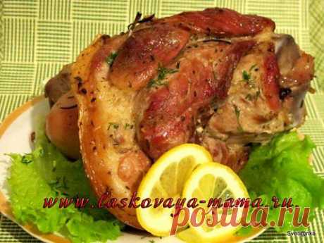 Свиная рулька в пиве - просто и вкусно !!! | Любимые рецепты