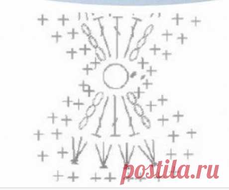 Бантики, вязанные крючком