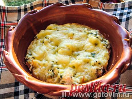 Бринджула (заливной пирог с сыром и яйцами). Фото-рецепт / Готовим.РУ