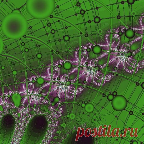 Фрактал, сделан в программе Fractal Explorer