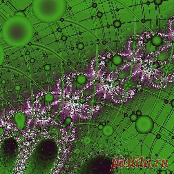 Фрактал, сделан в программе Fractal Explorer