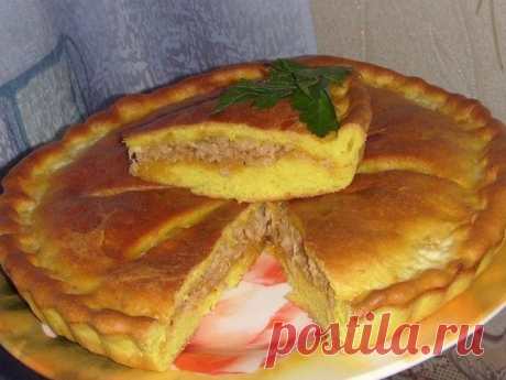 Простой рецепт вкусного пирога с мясом! Получается у всех!