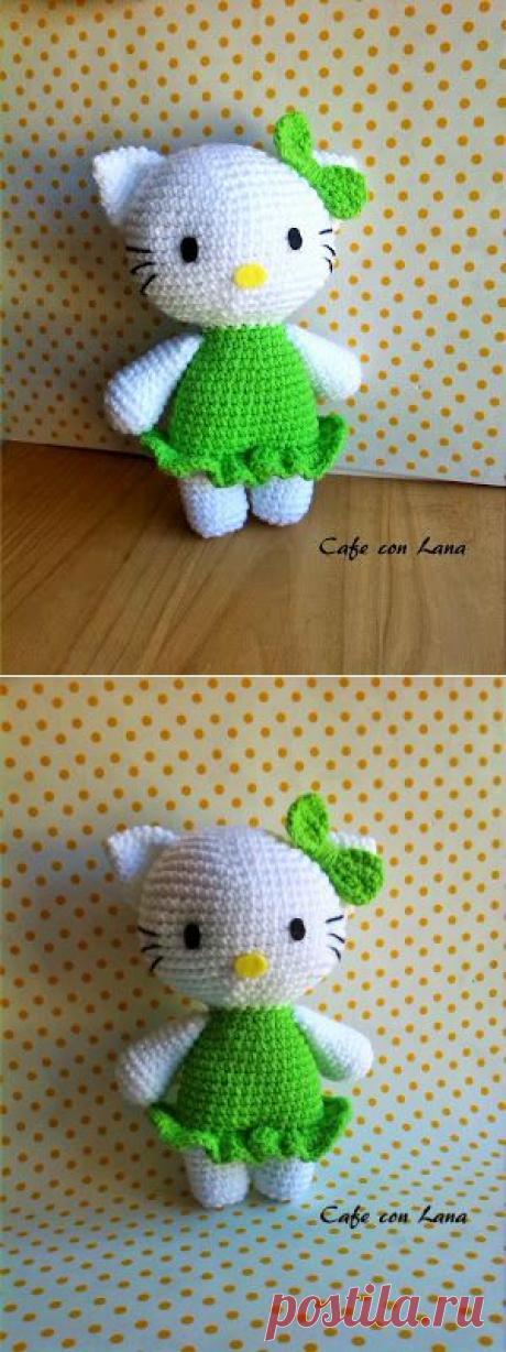 Cafe Con Lana: HELLO KITTY PATRÓN