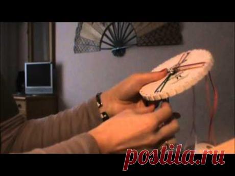 KUMIHIMO .PULSERA JAPONESA PARTE 1 - YouTube