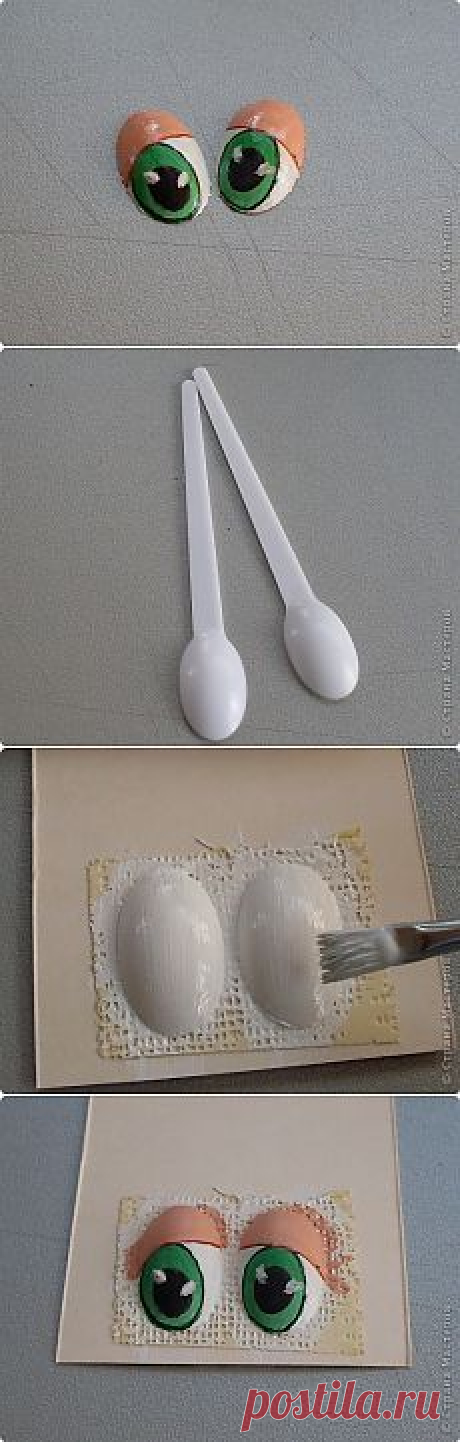 olhos dos desenhos animados. Olhos para bonecas. | Denenecek Projeler