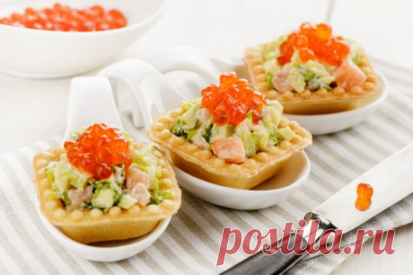 Салаты в тарталетках на Новый год 2019: рецепты с фото, простые и вкусные
