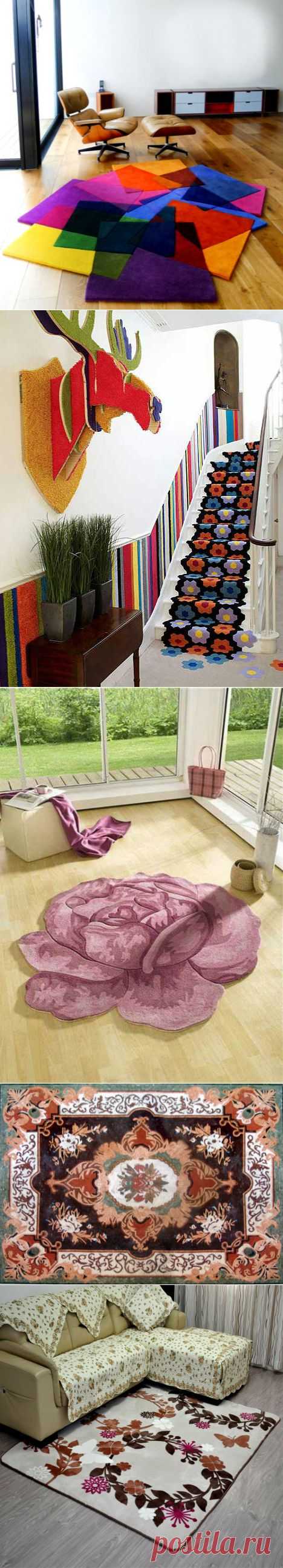 Современные ковры на пол или как подобрать ковер? | УЮТ В ДОМЕ