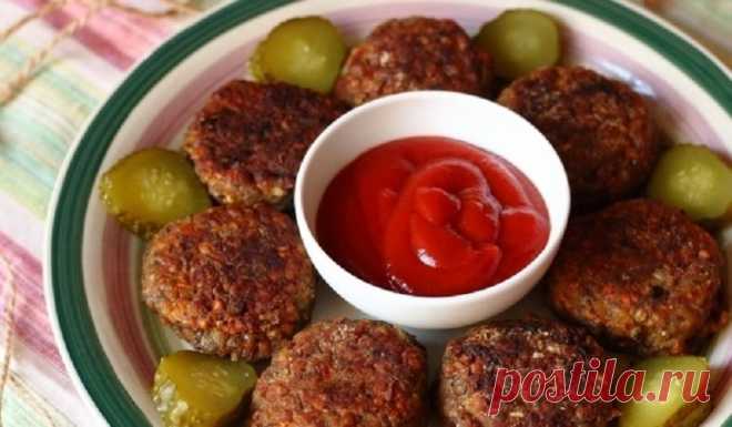 Котлеты из гречневой крупы: с сочными овощами и без мяса