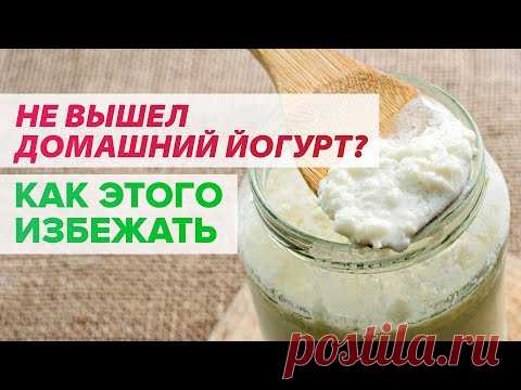 Почему не получается йогурт - не загустел или тянется? Советы, как правильно готовить йогурт дома!