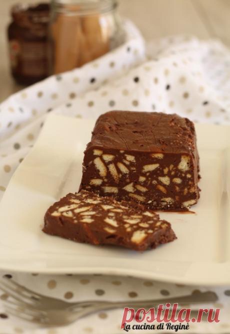 Патрубок холодный печеньем и нутеллой | кухня Reginé ☼ Патрубок холодный печенье, и шоколад, и сладкий, идеально подходит для летних вечеров, свежий и вкусный, готовится только с 3 ингредиентов