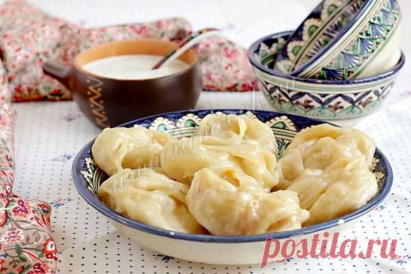 Манты с капустой и картофелем, рецепт с фото.