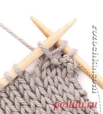 : закрытие петель в два ряда