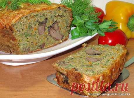 Печеночный кекс с петрушкой на ржаной муке | Четыре вкуса