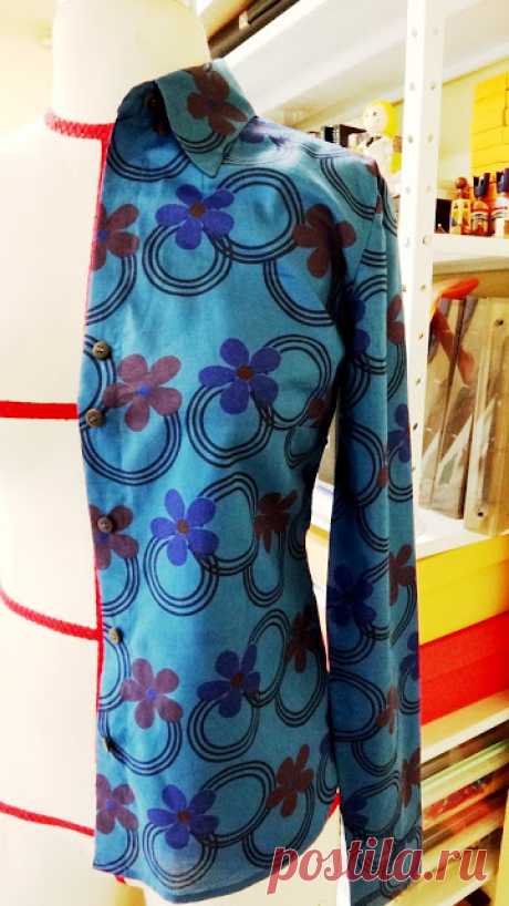 Juliana Winck: CAMISA BÁSICA FEMININA
