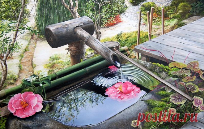 Художница Marie-Claire Houmeau.