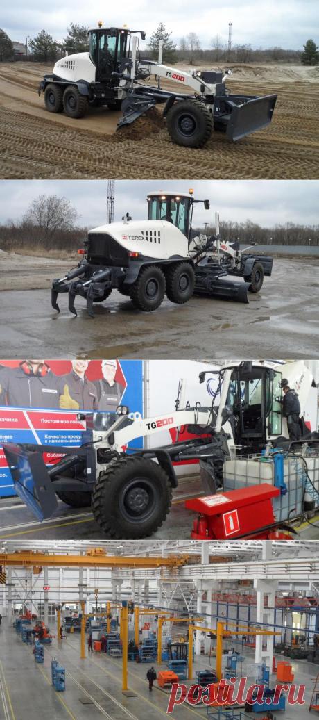 Автогрейдер Terex TG200 – «дорожный рубанок» тяжелого класс - Дорожное строительство - Выбор материалов - Рекламно-информационный портал «Прораб Днепропетровщины