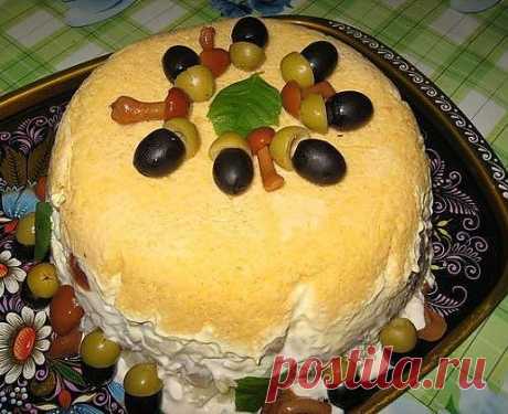 салат &quot;Желудь&quot;