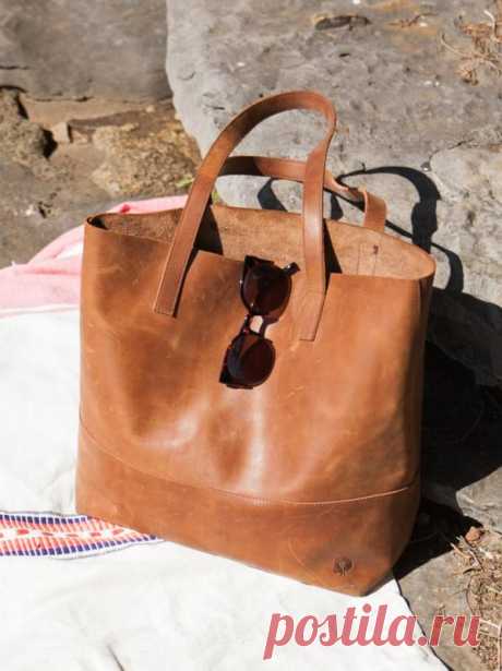 The leather tote that feels divine, and so will you