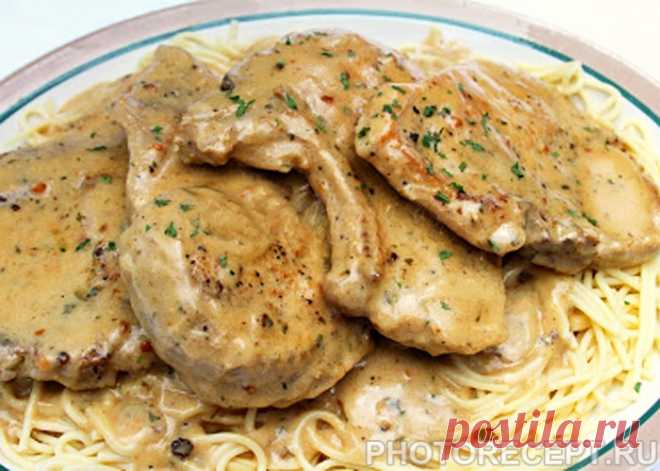 Стейк из свинины - быстрый рецепт жареного мяса