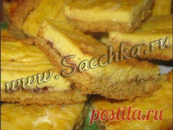 Песочный пирог с творогом | рецепты на Saechka.Ru